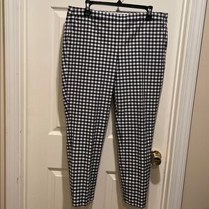 J Crew Martie gingham pant